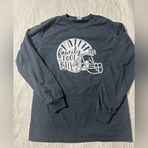 Girlie Girls Gray Long Sleeve T Shirt Ladies